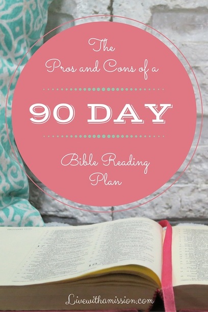 90 Day Bible Reading Plan