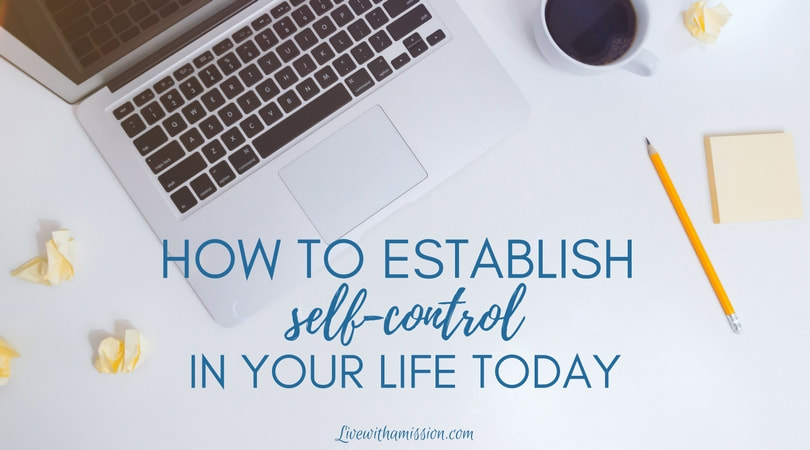 How to become self-controlled